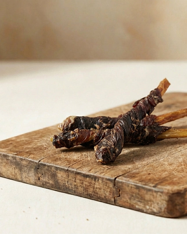 Beef Tendon Wrap - Australian Beef Jerky Dog Treats 100g