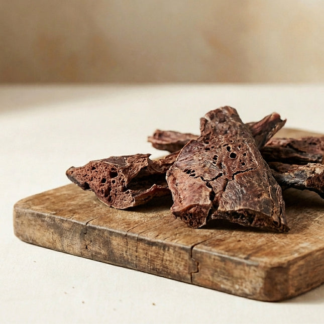 Beef Puff Crumble - Australian Beef Lung Dog Treats 100g